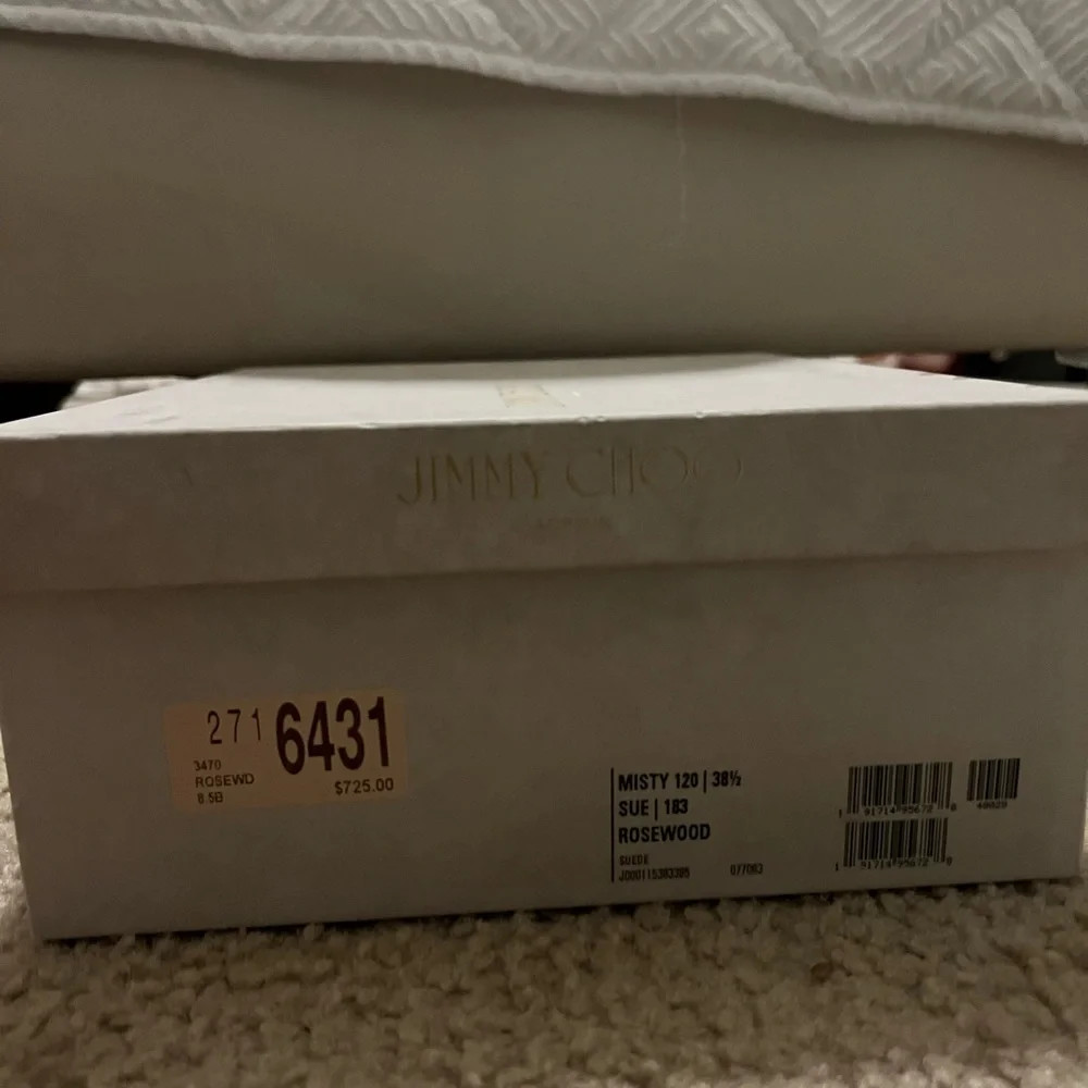 Jimmy Choo Suede Misty 120 - Picture 12 of 12